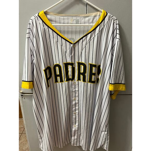 Fernando Tatis Jr. San Diego Padres MLB Jersey White Home size 2XL-UNBRANDED - Picture 4 of 4